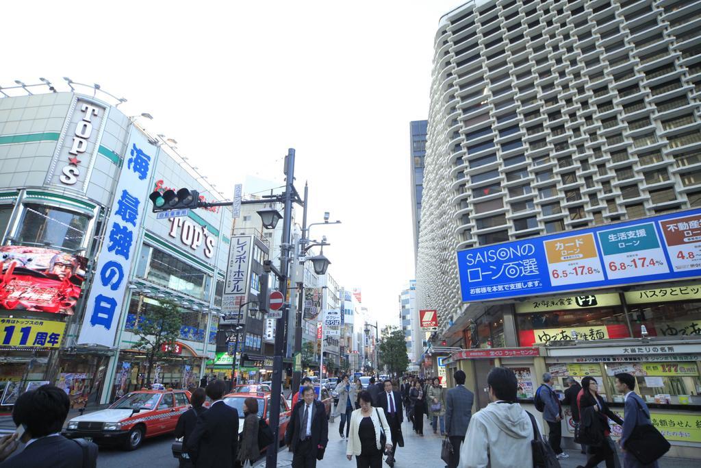 Sotetsu Fresa Inn Shimbashi-Karasumoriguchi Tokyo Bagian luar foto